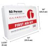 50 Person First Aid Kit - Metal