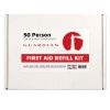 Bulk First Aid Kit Refill, 208 Pieces, ANSI B, 50 Person