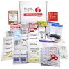 Bulk First Aid Kit Refill, 208 Pieces, ANSI B, 50 Person